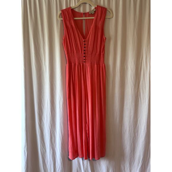 Charlie Paige Coral Wide Leg Jumpsuit - Medium - Picture 1 of 10